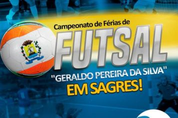 Inscrições Abertas para o campeonato de Férias – Futsal
